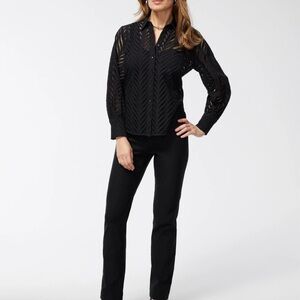 Elegant Black Chicos Women's Pants